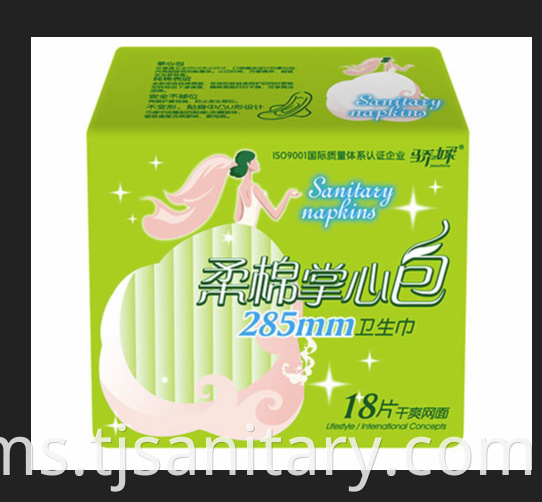 18 pieces sanitary napkin